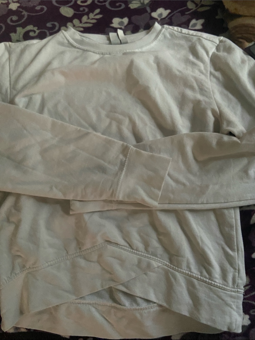 Zella Cream Crewneck Sweater